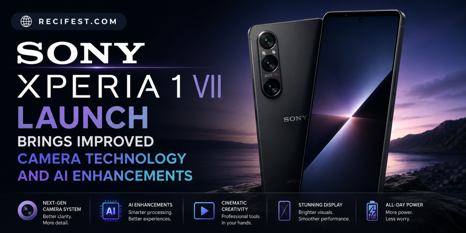 Sony Xperia 1 VII Launch Brings Improved Camera Technology and AI Enhancements Sony Xperia 1 VII launch